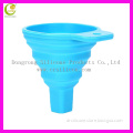 BPA free foldable silicone funnel/silicone utensil foldable funnels